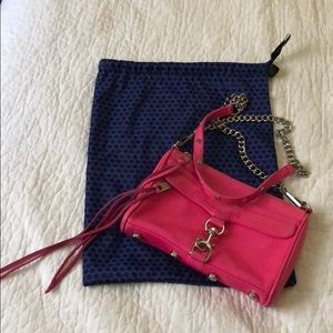 Pink Rebecca Minkoff crossbody